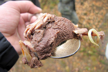 Autumn fishing on the Kola Peninsula.