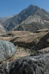 Fototapeta na wymiar Andes Mountains Peru