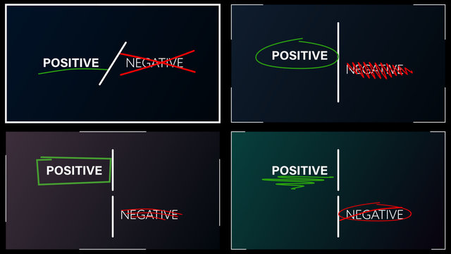 Positive Negative Title