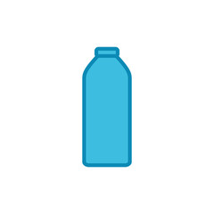 Bottle icon isolated on white background. Bottle icon in trendy flat design