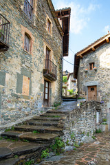 Rupit village in Catalonia, Spain.