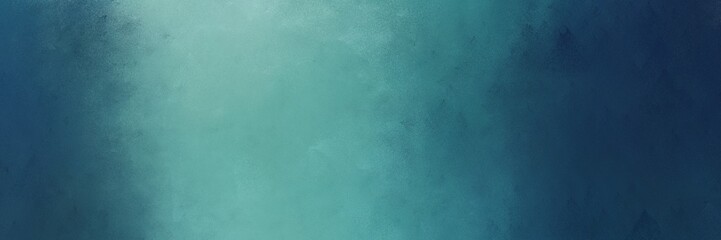 dark slate gray, cadet blue and blue chill colored vintage abstract painted background with space for text or image. can be used as header or banner