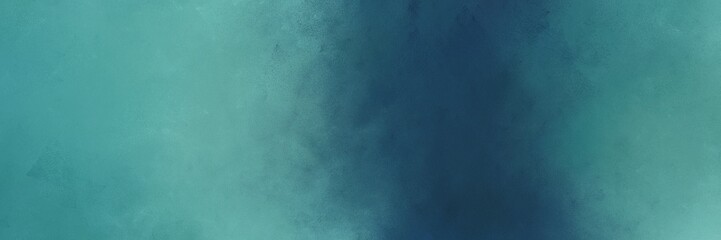 old color brushed vintage texture with blue chill, dark slate gray and medium aqua marine colors. distressed old textured background with space for text or image. can be used as header or banner