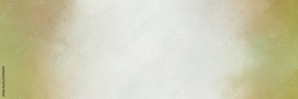 Aufkleber abstract painting background graphic with light gray, dark khaki and pastel gray colors and space fo