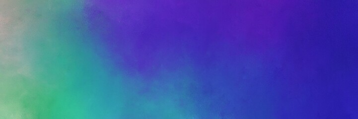 abstract painting background graphic with dark slate blue, cadet blue and steel blue colors and space for text or image. can be used as horizontal background graphic