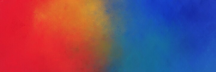 vintage texture, distressed old textured painted design with crimson, strong blue and sienna colors. background with space for text or image. can be used as horizontal background texture