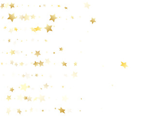 Obraz premium Magic gold sparkle texture vector star background.