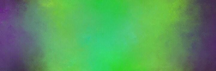 abstract painting background texture with medium sea green, old mauve and moderate green colors and space for text or image. can be used as horizontal header or banner orientation