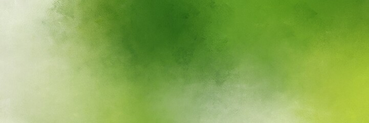 moderate green and olive drab color background with space for text or image. vintage texture, distressed old textured painted design. can be used as horizontal background graphic