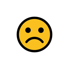 Smile icon isolated on white background. Smile vector icon. Emoticon Icon vector. Emoji