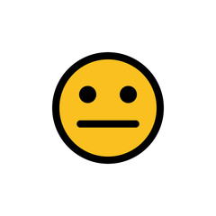 Smile icon isolated on white background. Smile vector icon. Emoticon Icon vector. Emoji