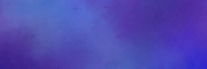 dark slate blue, slate blue and steel blue color background with space for text or image. vintage texture, distressed old textured painted design. can be used as horizontal background graphic