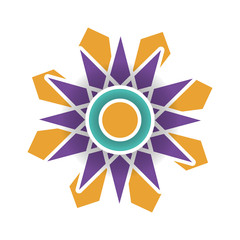 India mandala ramadan kareem icon