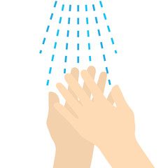 hand washing -vector illustration