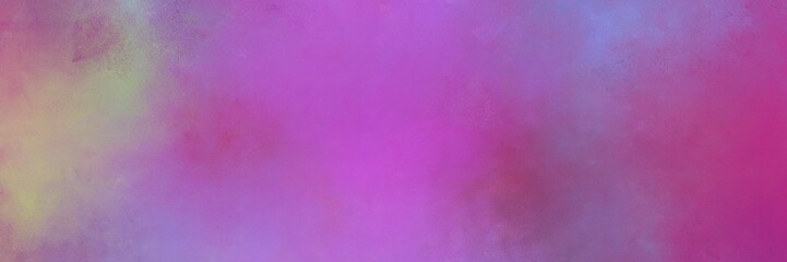 abstract painting background texture with moderate violet and antique fuchsia colors and space for text or image. can be used as horizontal background texture