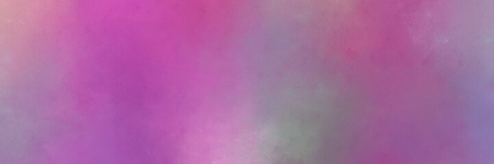 abstract painting background graphic with antique fuchsia, pastel purple and pastel violet colors and space for text or image. can be used as horizontal background texture