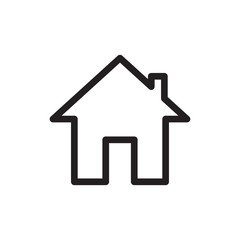 Fototapeta na wymiar house icon in trendy flat style