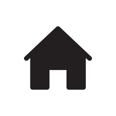 house icon in trendy flat style