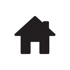 house icon in trendy flat style