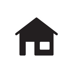 house icon in trendy flat style