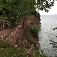 Cliff Water Rock Lake
