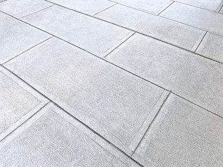 Concrete sidewalk