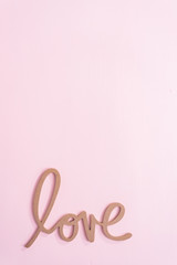 Obraz premium LOVE sign