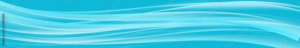 Leinwandbilder Web header vector background. Water curve texture. Pastel abstract background. Vector abstract design banner template.