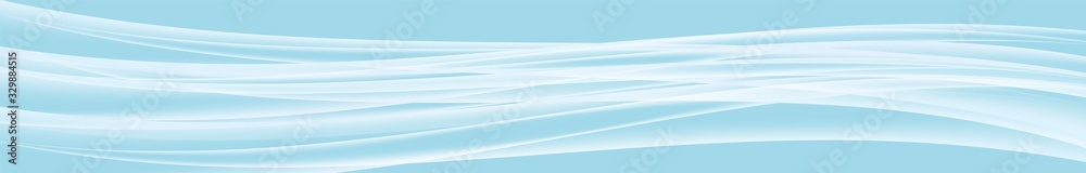 Aufkleber Web header vector background. Water curve texture. Pastel abstract background. Vector abstract design banner template.