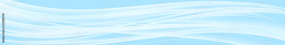 Aufkleber Web header vector background. Water curve texture. Pastel abstract background. Vector abstract design banner template.