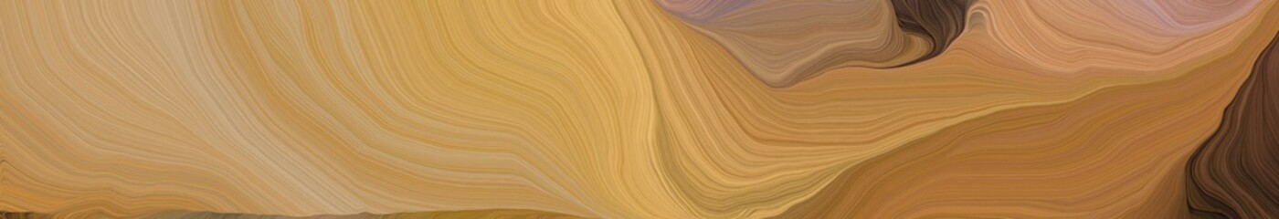 creative banner with peru, very dark pink and tan color. modern curvy waves background illustration