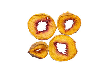 Dried peach without bones