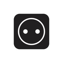 Plug hole icon for webs and apps