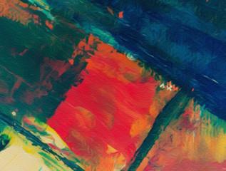 Colorful scratched grunge texture. Dry oil strokes background. Design pattern.