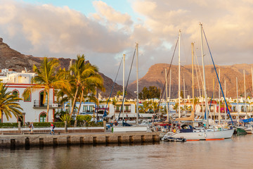 Travels. The spa town of Puerto de Mogán in Gran Canaria.
