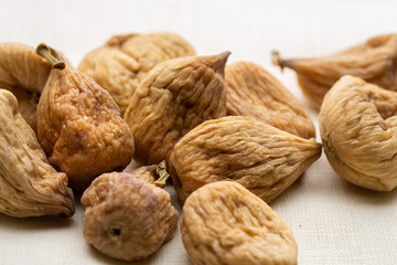 Figs light on cloth background
