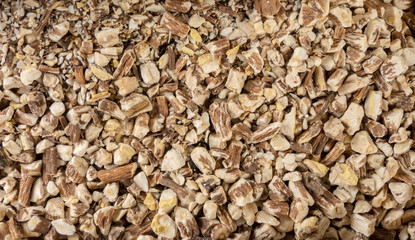 dandelion root or in latin Taraxaci radix background. medicinal healing herbs. herbal medicine. alternative medicine