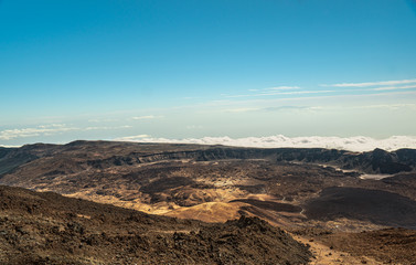 Fototapeta na wymiar Teide, volcanic landscapes.