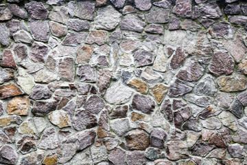 Grey stone wall. Background texture.