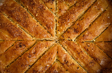 Fresh baked Baklava