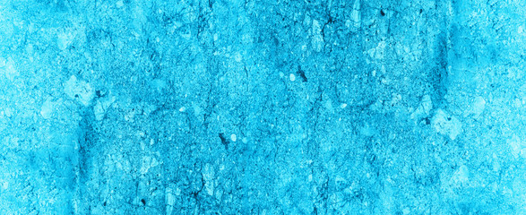 Fototapeta na wymiar Blue turquoise abstract marble granite natural stone texture panorama
