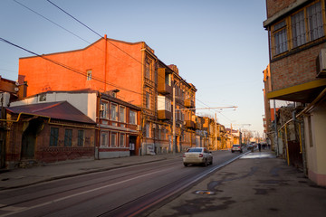 Streets of Rostov-on-Don. city ​​center