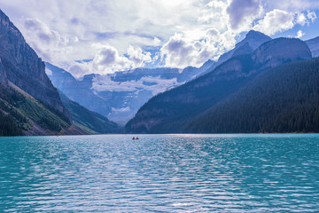 Lake Louise in the Rocky Mountains