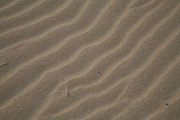 Wellen im Sand