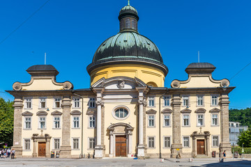 Fototapeta premium Kajetanerkirche in Salzburg