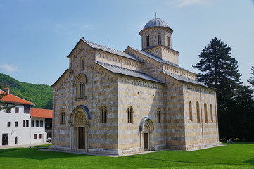 Fototapeta na wymiar Visoki Dečani Monastery, Kosovo