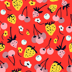 seamless pattern with cats