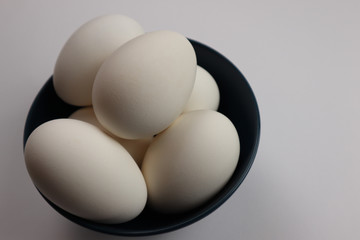 Weiße Eier