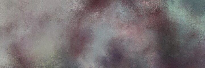 vintage painted art antique horizontal background with old lavender, dark gray and very dark violet color