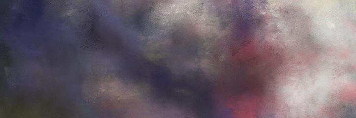 abstract painted art aged horizontal texture with dark slate gray, silver and gray gray color